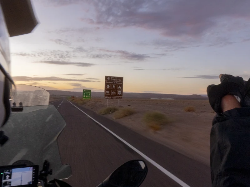 Ruta del Desierto com paisagens áridas em San Pedro de Atacama